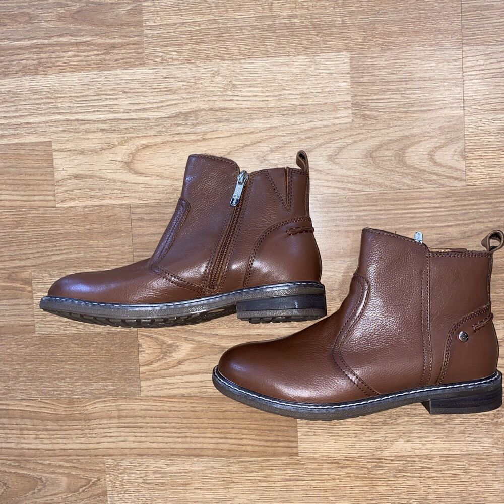 Easy Spirit Women's Juna Block Heel Casual Booties Brown Size 7 NIB - Picture 7 of 13